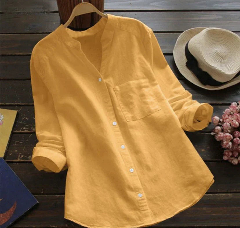 Ladies Classic Full Sleeve Shirt - Luxivelle