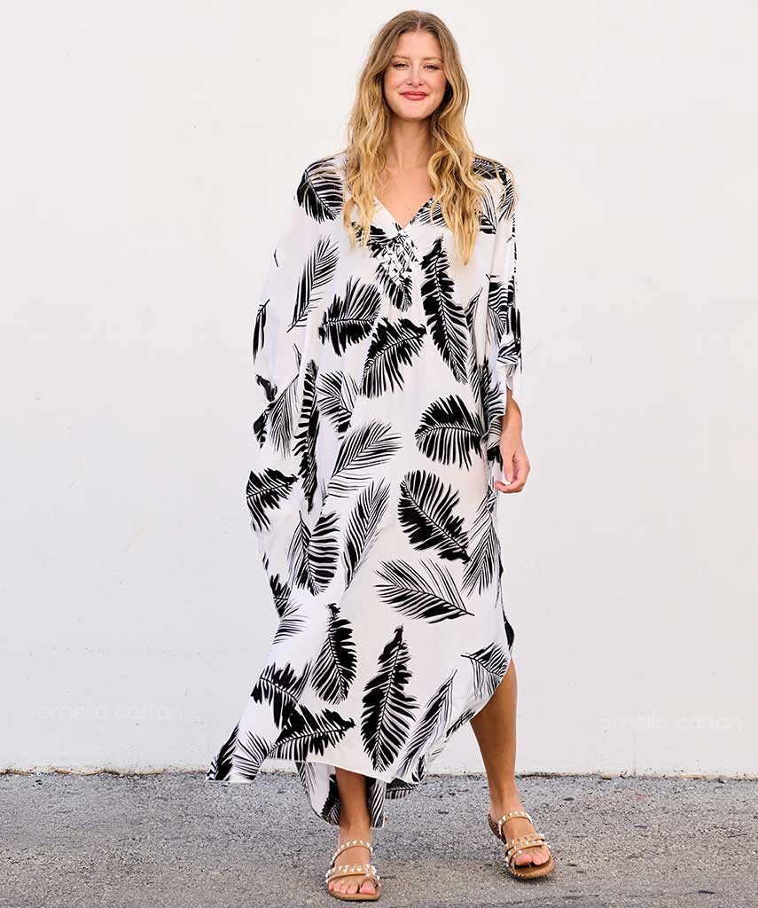 Relaxed Fit Cotton Maxi Dress
