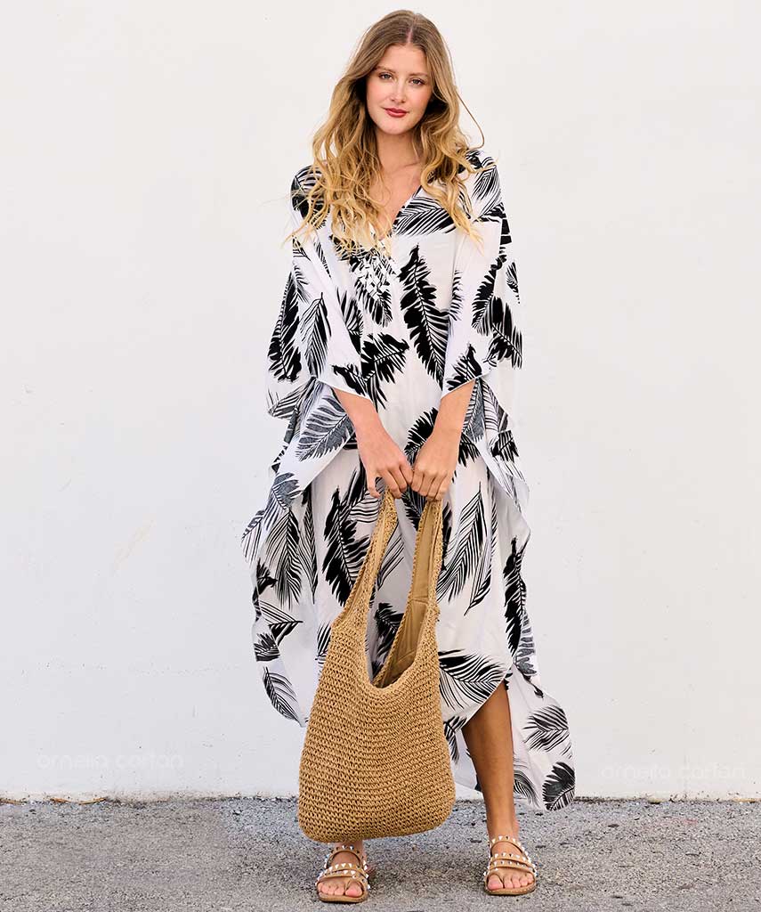 Relaxed Fit Cotton Maxi Dress
