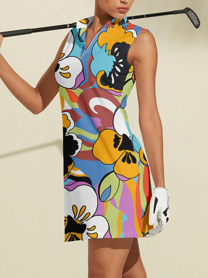 Vibrant Summer Sundress UPF 50+ Protection