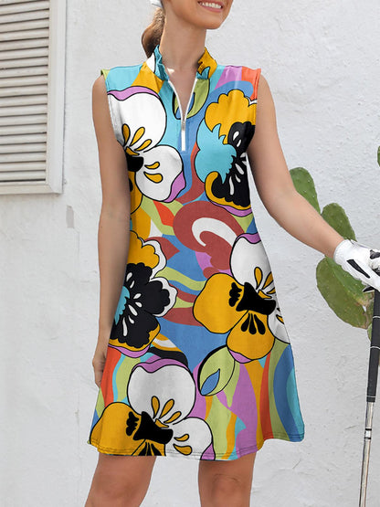 Vibrant Summer Sundress UPF 50+ Protection