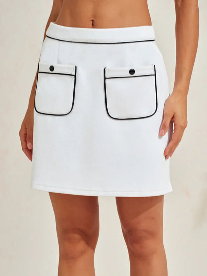 Fashionable 18 Inch Pleated Golf Skort