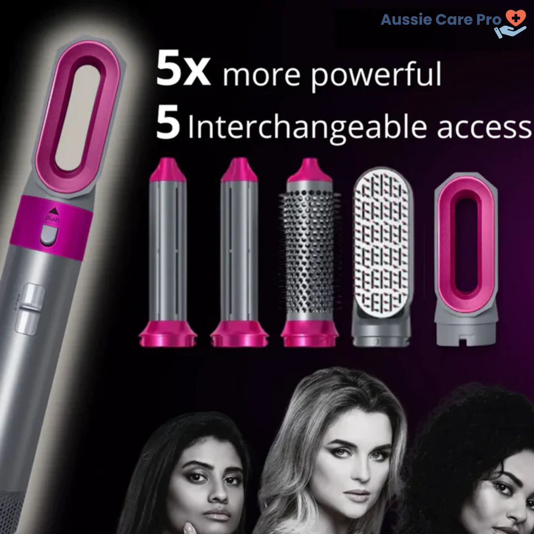 Multi Function Hair Curler Straightener Dryer