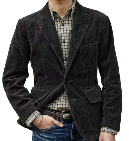 Classic Textured Jacket for Men