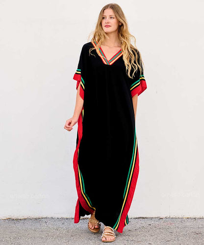 Relaxed Fit Cotton Beach Dress