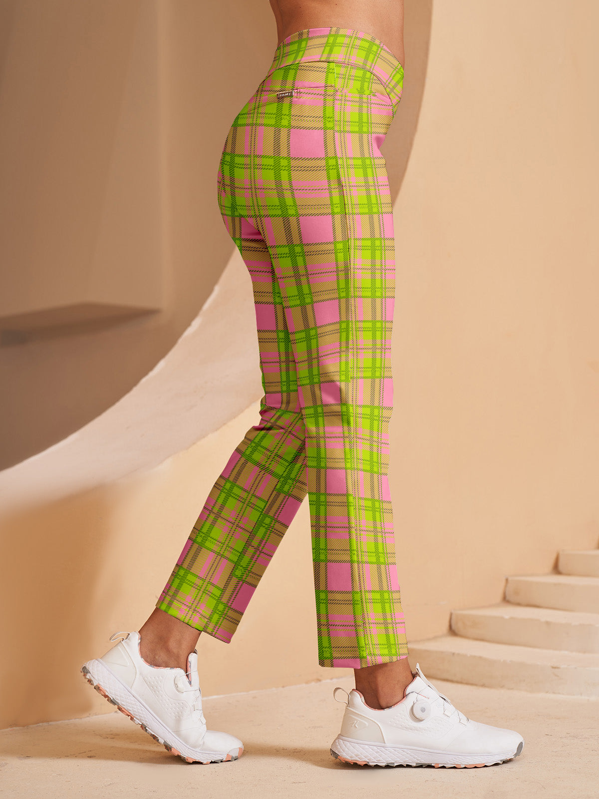 Comfortable 28 Inch Stretchy Slim Fit Ankle Pants