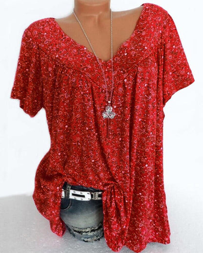 Ladies' Classic V Neck Top