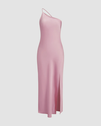 Variant image for Maliah | Long Satin Party Dress for Women-26