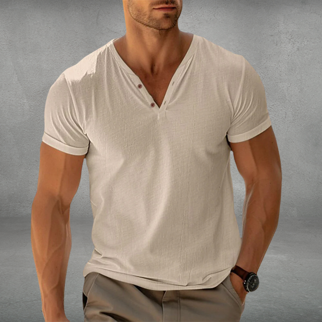 Florian | Black Polo Shirt for Men - Lightweight & Breathable Cotton 5