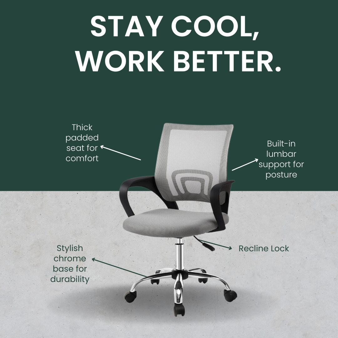 Comfortable Ergonomic Swivel Office Chair