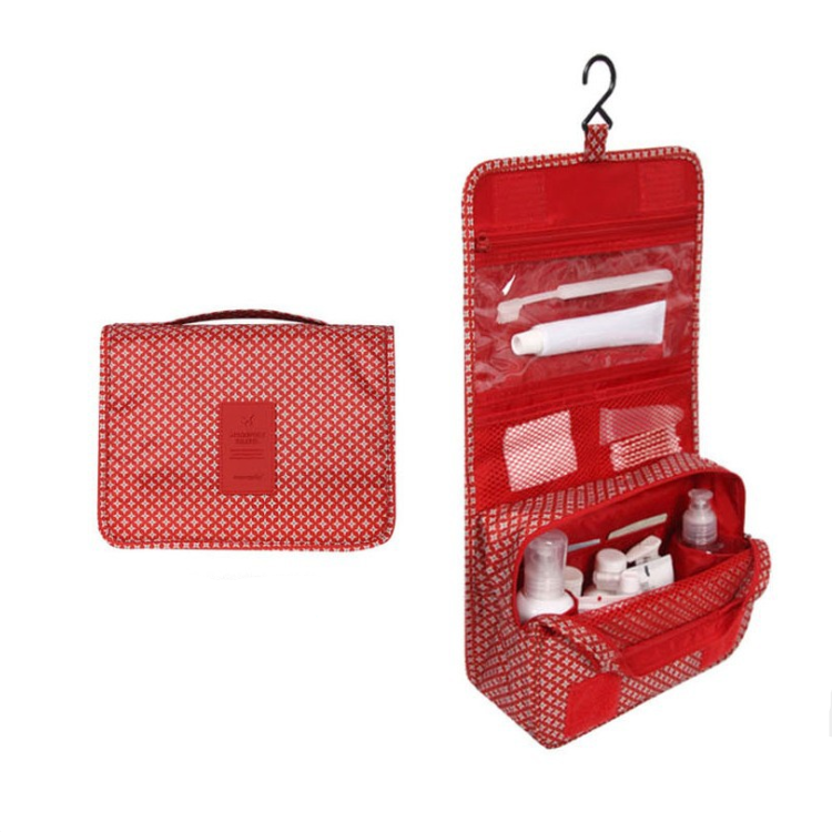 Compact Travel Toiletry Bag with Water-Resistant Design