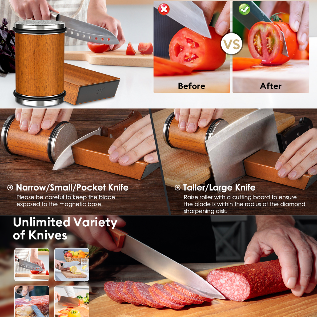 Easy Use Diamond Sharpener for Dull Knives
