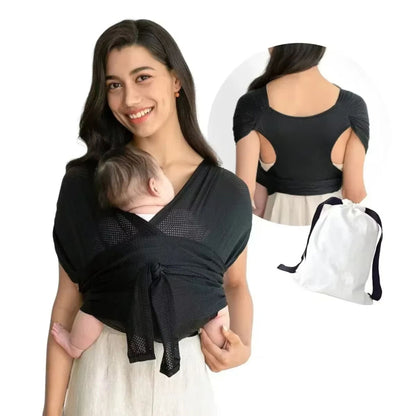 Comfortable Baby Carrier Sling - Adjustable Ergonomic Wrap