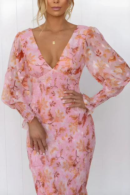 Beautiful Floral Party Dress