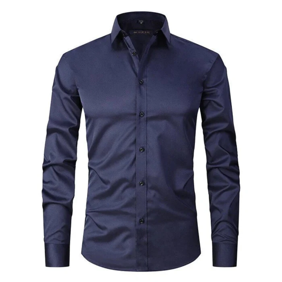Men's Smart Slim-Fit Dress Shirt