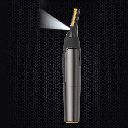 Compact Gentle Beard Trimmer for Nose and Eyebrows - Luxivelle