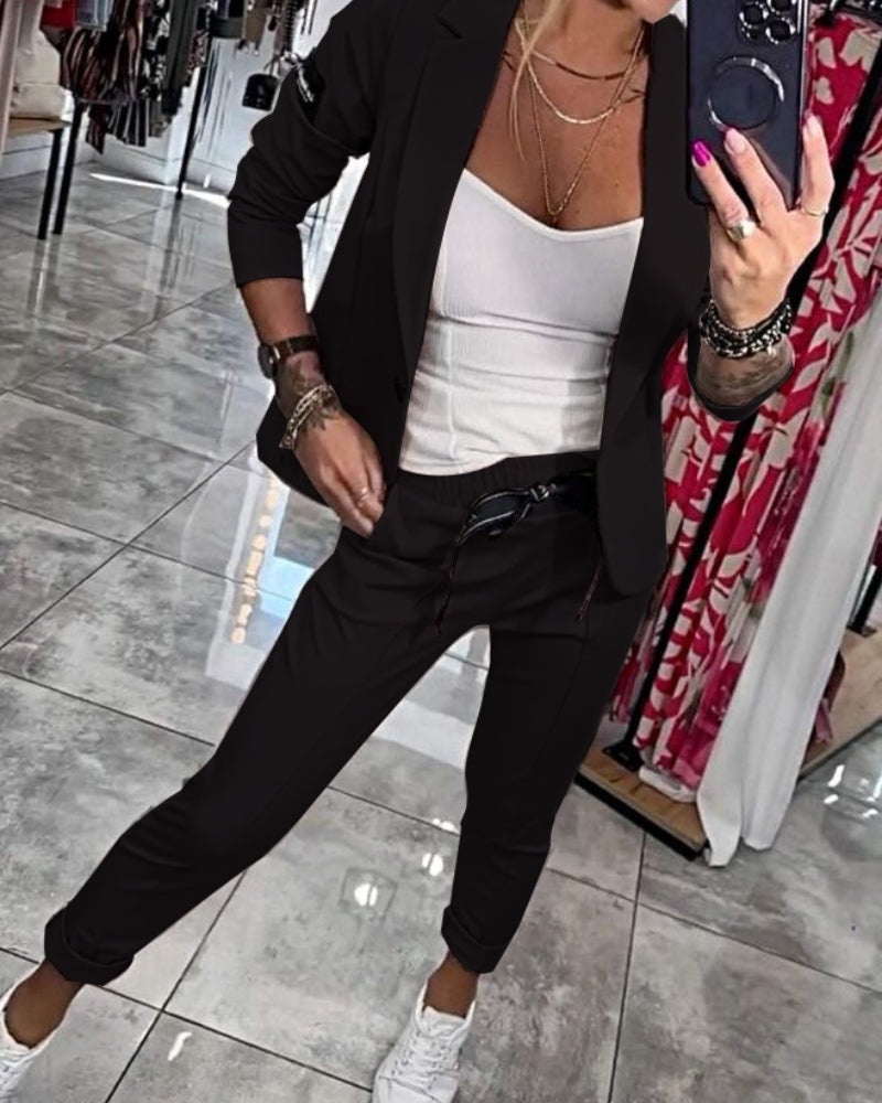 Evie | Stylish blazer set
