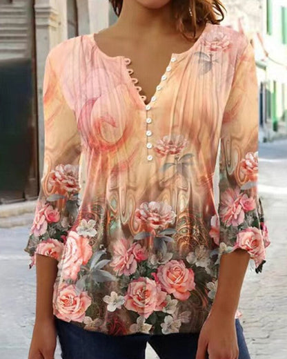 Ladies' Classic V-Neck Shirt