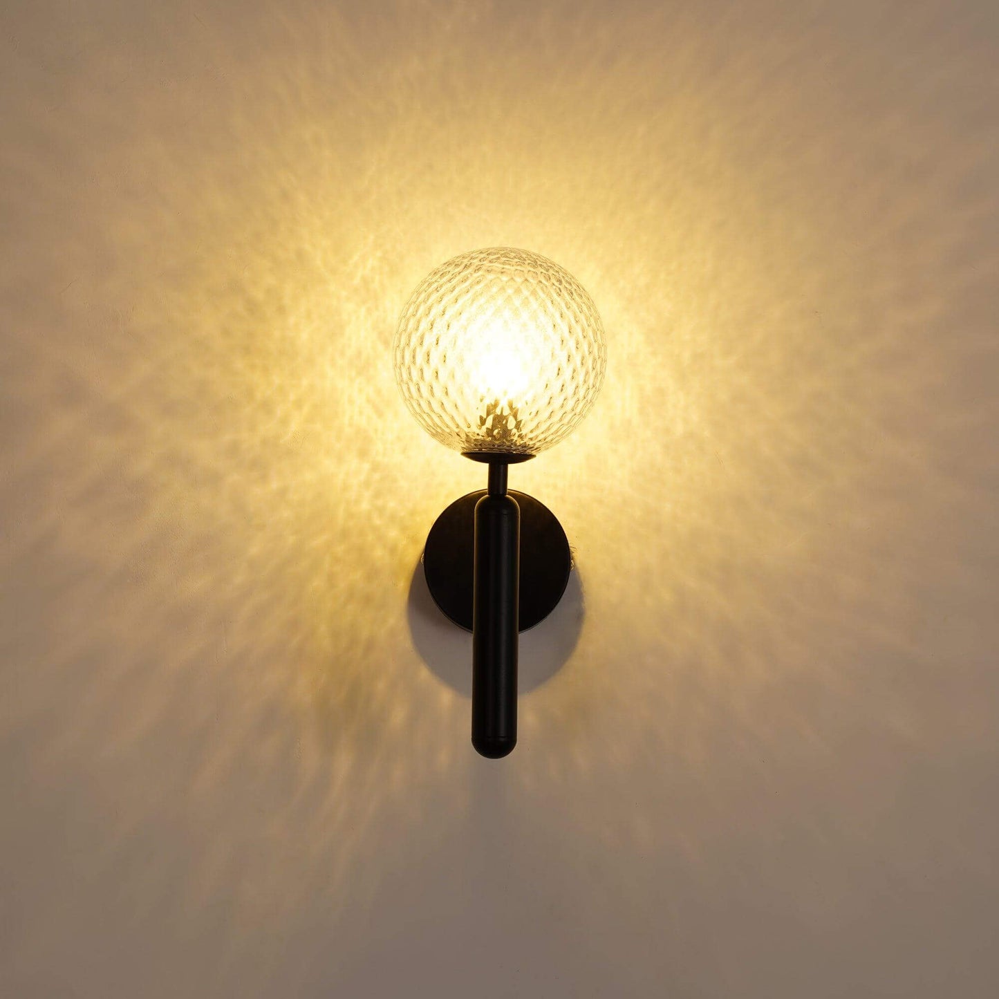 Stylish Glass Wall Light Fixture