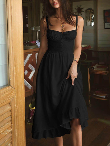 Floral Tiered Waist Dress