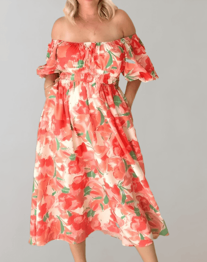 Casual Sunny V Neck Sundress