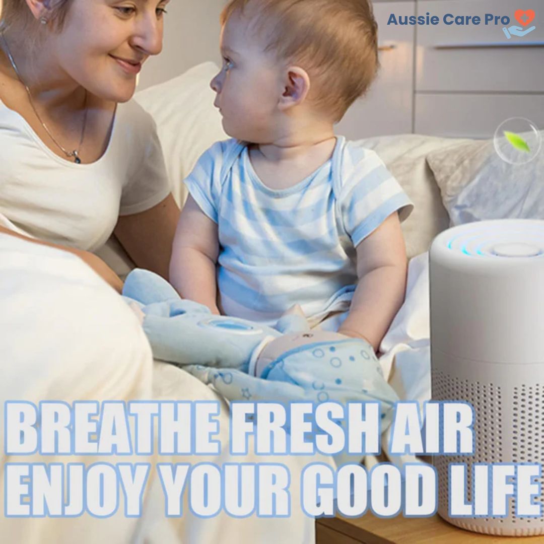 Compact Air Cleaner with Genuine HEPA Filter