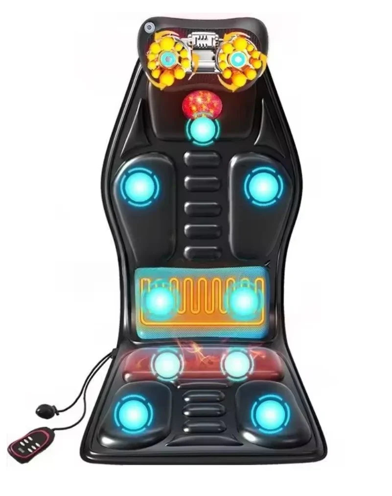 Heated Massage Chair for Back Pain Relief and Relaxation - Luxivelle
