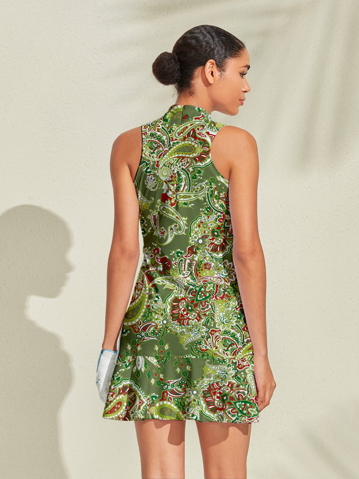 Women's Floral Golf Tennis Dress 34.5 Inch Length