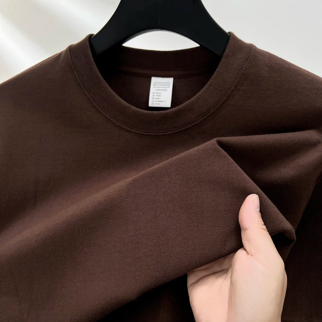 Classic Men's Comfortable Crew Neck Tee Shirt