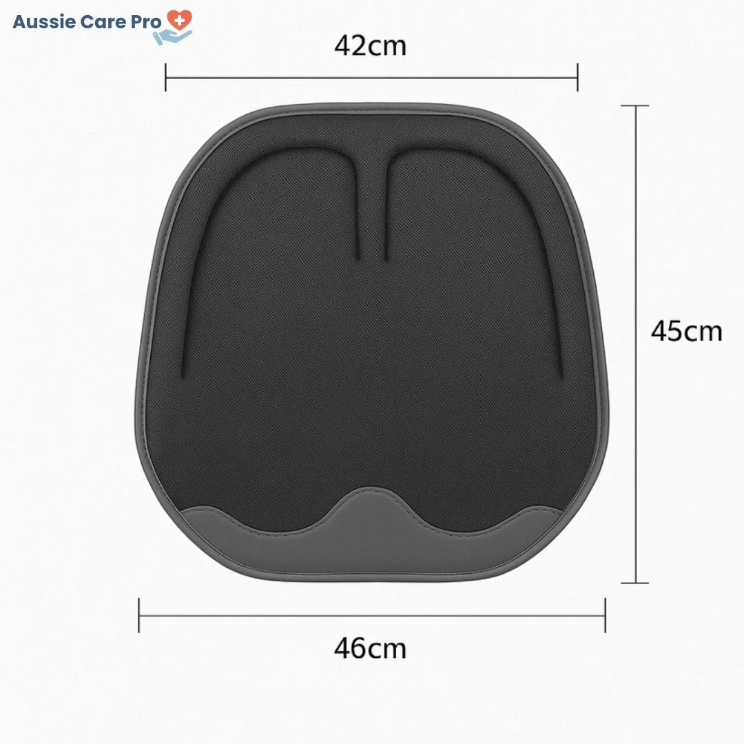 Comfortable Car Seat Pad - Ventilated Back Support Cushion