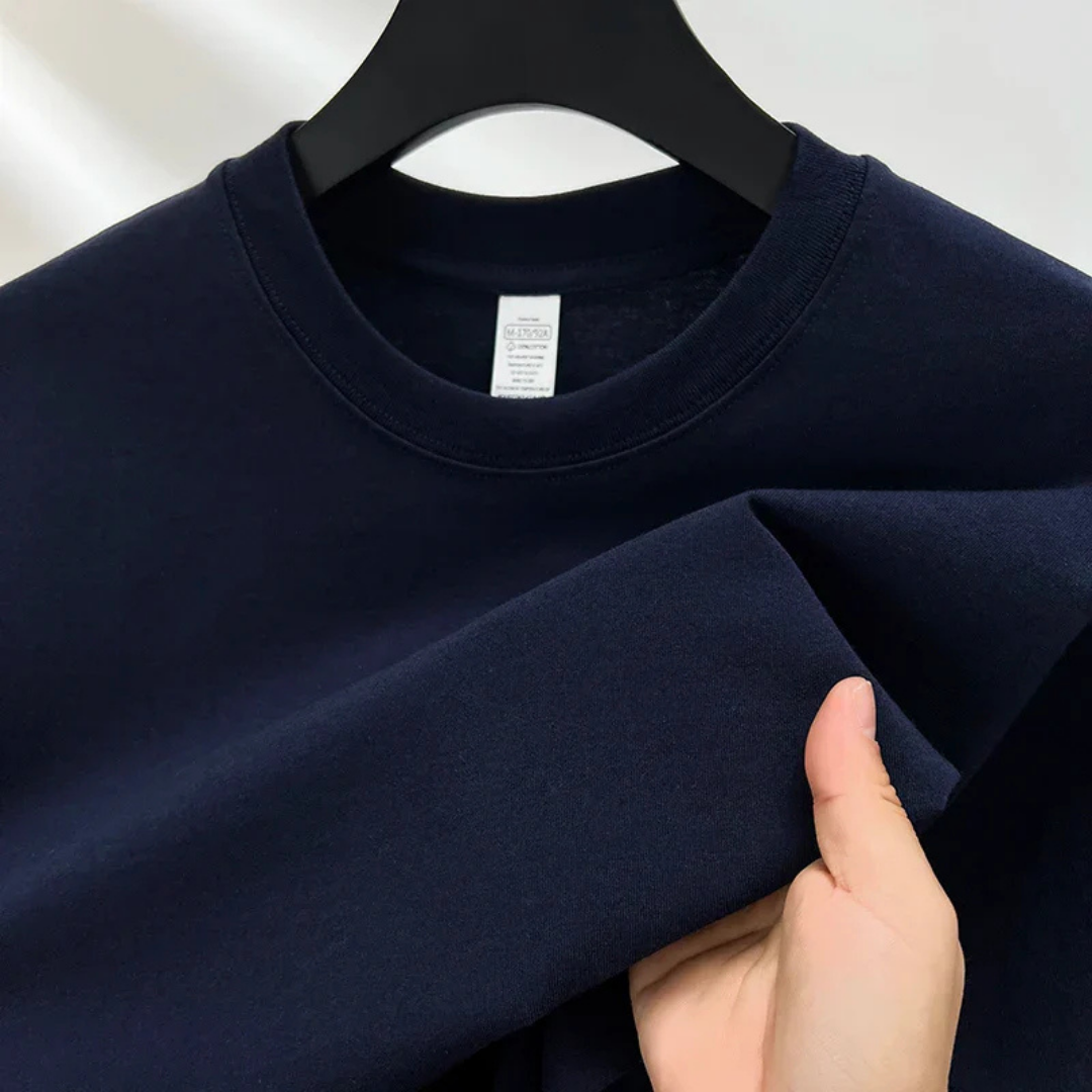 Simple Casual Mens Crew Neck Tee Shirt