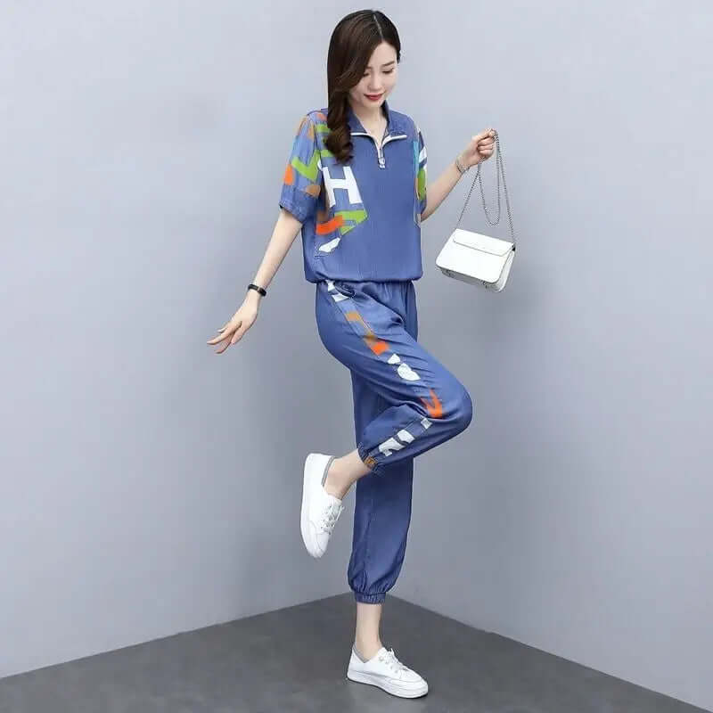 Relaxed Fit 2 Piece Outfit for Women
