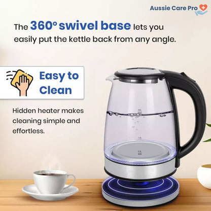 Fast Boil Electric Glass Kettle with Auto Off