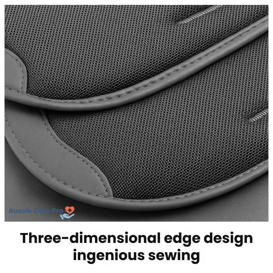 Comfortable Car Seat Pad - Ventilated Back Support Cushion