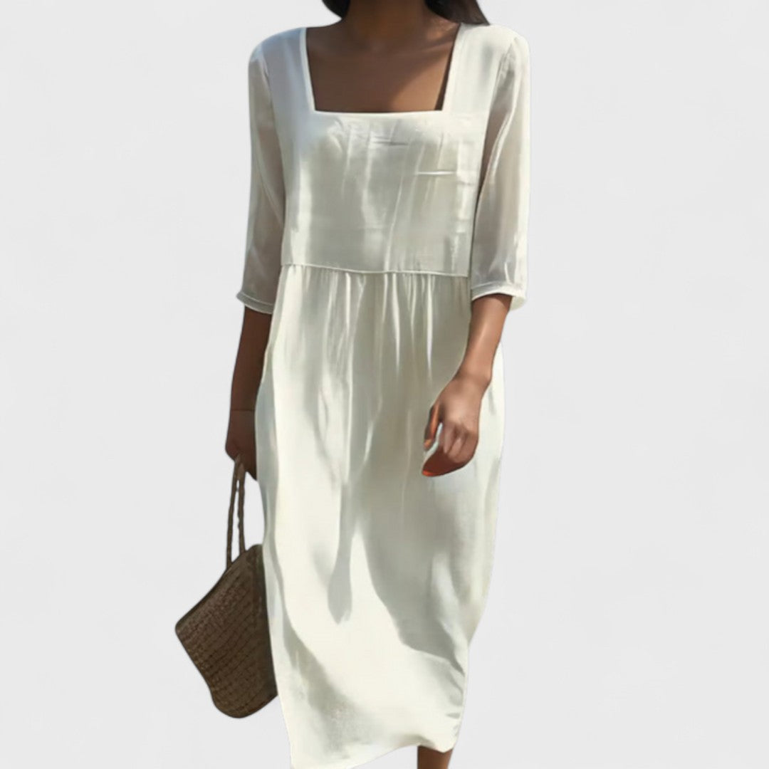 Women's Front Panel A-Line Dress