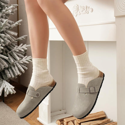 Comfortable Women's Natural Cork Sandals - Luxivelle