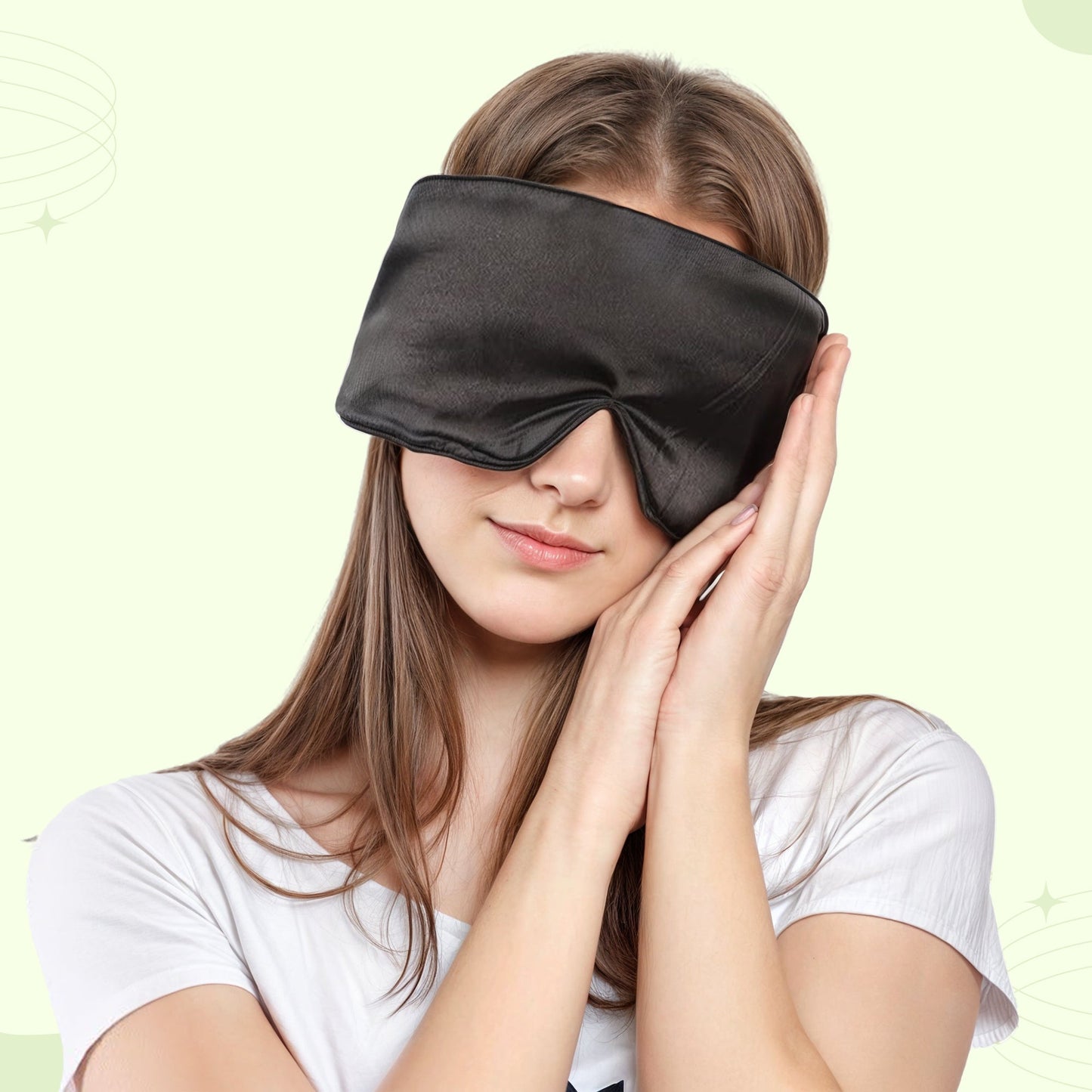 Soft Silk Sleep Eye Mask for Better Rest