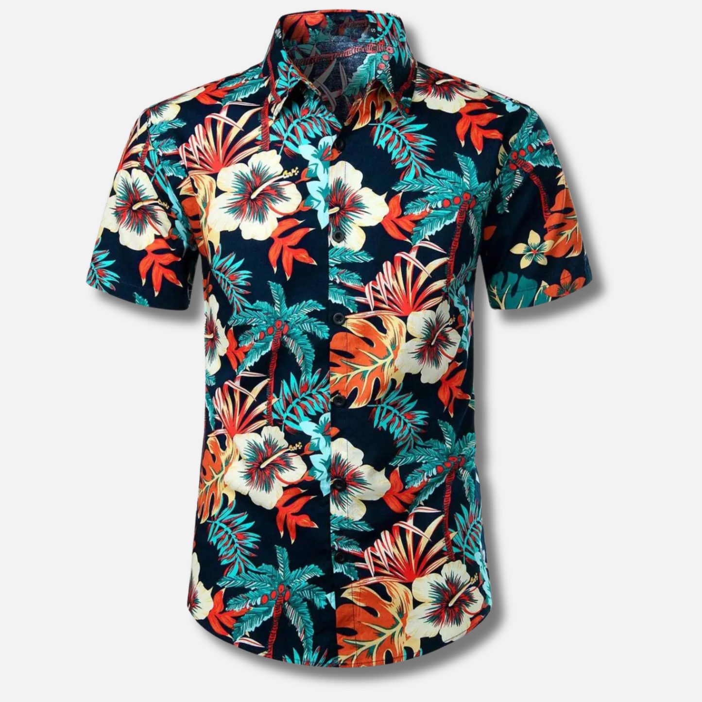 Tropical Beach Casual Surf Shirt