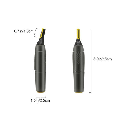 Compact Gentle Beard Trimmer for Nose and Eyebrows