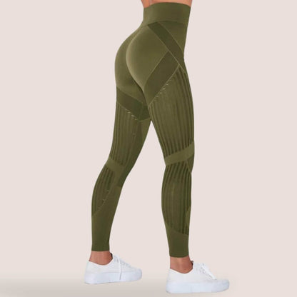 Comfortable High Waisted Full Length Women's Leggings
