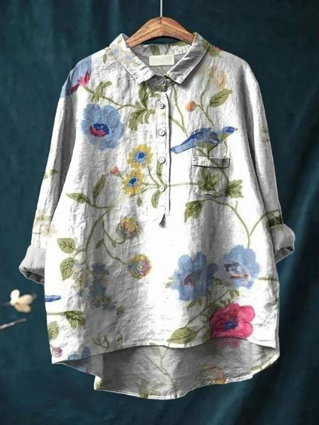 Pretty Flower Women's Blouse