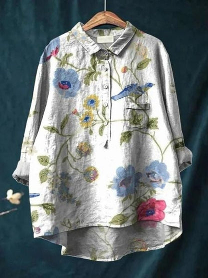 Pretty Flower Women's Blouse
