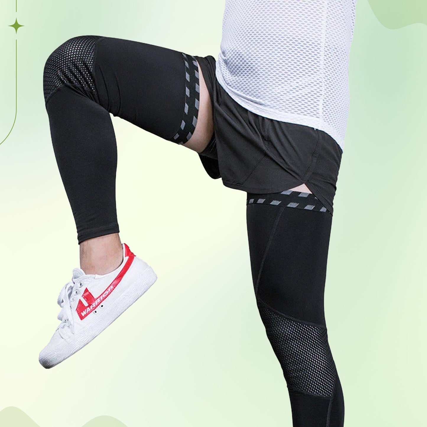 Elastic Knee Support Leg Sleeve - Luxivelle
