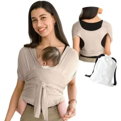 Comfortable Baby Carrier Sling - Adjustable Ergonomic Wrap