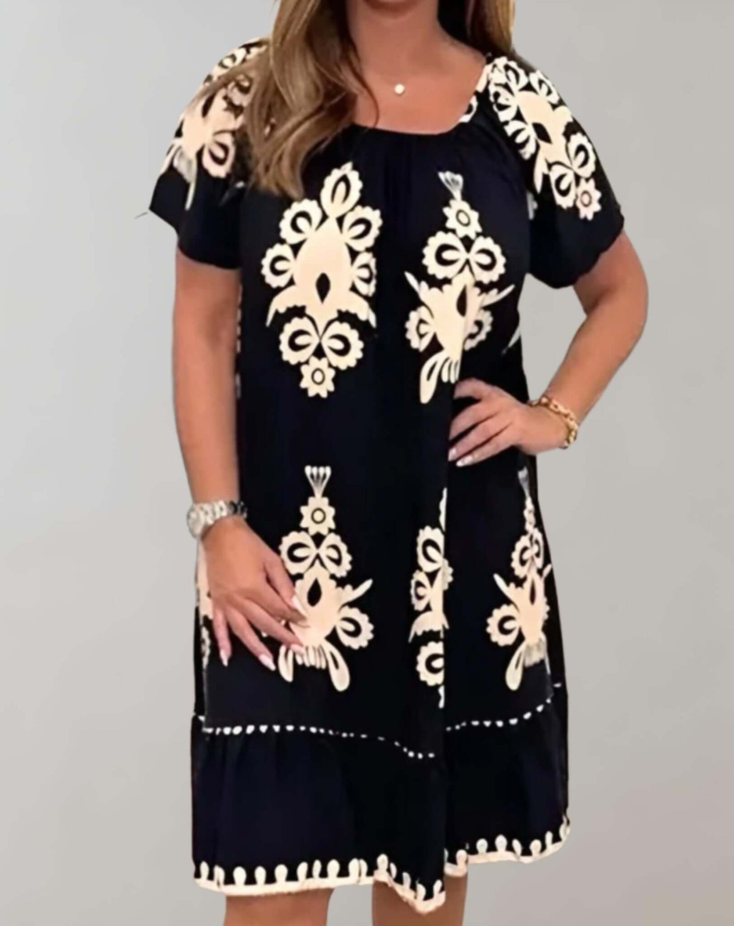 Ladies Pretty Garden Party Dress