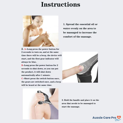 Powerful Muscle Massager for Pain Relief and Recovery