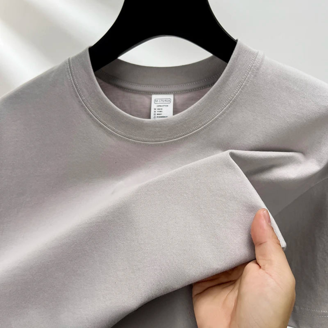 Classic Men's Comfortable Crew Neck Tee Shirt