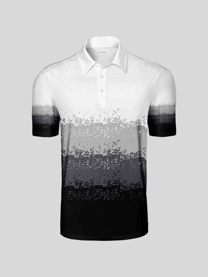 Breathable Mens Polo Shirt UV Protection - Luxivelle