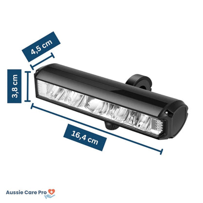 Bright LED Bicycle Front Light – Waterproof 6000 Lumen Headlamp
