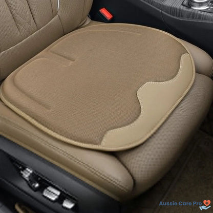 Comfortable Car Seat Pad - Ventilated Back Support Cushion